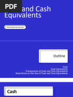 Chapter 1 Cash and Cash Equivalents