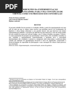 Contribuições Da Experimentação Problematizadora para Uma Concepção de Ciência Como Um Processo em Construção