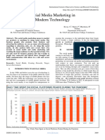 Social Media Marketing in Modern Technology