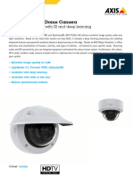 Datasheet Axis p3265 Lve Dome Camera en US 423503