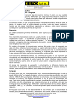 Comunicación, Expresión y Lenguaje