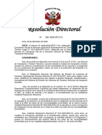 Resolucion Directoral N°028-2023-MTC-18 