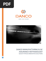 Danco Pipe Manufacturing QC Assurance Methodology