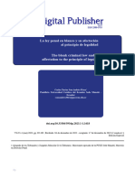La Ley Penal en Blanco y Su Afectación Al Principio de Legalidad The Blank Criminal Law and Its Affectation To The Principle of Legality