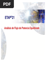 Análisis de Flujo de Potencia Equilibrado - ETAP 21