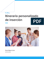 Itinerario Socio Laboral