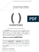 Parênteses