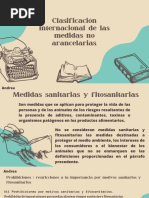 Clasificación Internacional de Las Medidas No Arancelarias