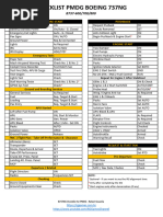 B737NX - Checklist New