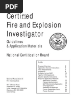 NAFI Fire Investigator