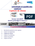 Cours - Capteur Vitesse