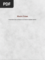 Storms On The Horizon Magic Item Supplement