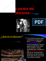 1 Clase - Las Partes Del Discurso