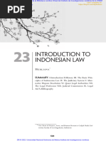 Introduction To Indonesian Law: Herliana