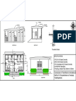 Construction of Toilet Block at Yendada DWG-Model