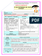 2º U1 S2 Sesion D3 CT Como Protegernos Del Calor Intenso Maestras de Primaria Del Peru