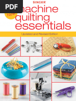 Singer The New Machine Quilting Essentials-Creative Publishing International