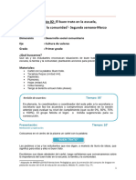 1° SESION 02 - El Buen Trato en La Escuela, Familia y Comunidad