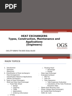 Heat Exchanger Types, Maintenance and Applications