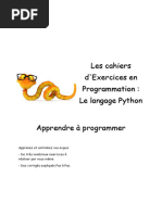 Cours de Python - Niv 2 - Apprendre À Programmer