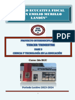 2do Bgu - Fase 3 Proyecto Interdisciplinario