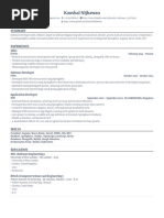 Kaushal Resume (IND)