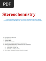 Stereochemistry Upload