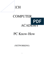 Soltech Computer Academy PC Know-How: (Networking)