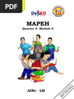 Mapeh 10 Q4 M6