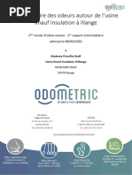 Odometric RMO-01-2011215-V01 Rapport Observatoire Knauf Insulation - 1ère Année - 1er Rapport Intermédiaire