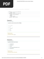 EVALUACIÓN de ENTRADA - Revisión de Intentos - Distancia Arq. Antezana Biv