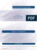OS - Chapter - 5 - File System