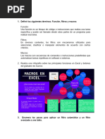 Tecnologia Macros Excel