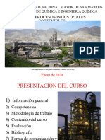 Pris - (2021) Semana 1 - Procesos Químicos Industriales y Procesos Industriales Sostenibles