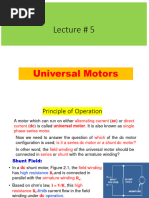 Universal Motor