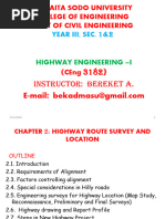 Chapter 2 (Highway) - Route Survey and Location