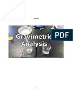 Lab 6 Gravimetric Analysis