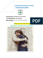 Proyecto de Lectura Por Placer 2023 Plan Nacional de Lectura