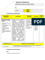 Sesion de Aprendizaje Escriben Un Acrostico Con Nuestros Nombres 4to Grado - 22 de Marzo