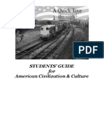 Students' Guide For American Civilization & Culture