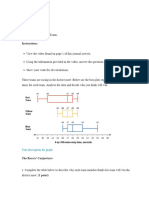 5.3.4 Journal - Describing Distributions (Journal)