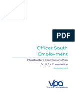 Officer South Employment PSP Infrastructure Contributions Plan Draft For Consultation September 2023