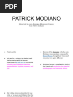 Patrick Modiano