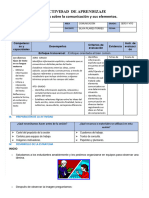 03 de Abril-Com - Leemos Sobre La Comunicación y Sus Elementos-Iv Ciclo