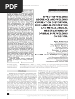 Effect of Welding Sequence and Welding C-79866232