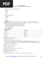 08 Math Algebraicexpressionsandidentities 01