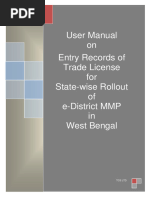 User Manual - Applicant - Entry - Records - of - Trade - License