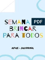 Ebook - Semana Do Brincar