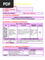 Sesión Estoy Sano o Enfermo Maestra