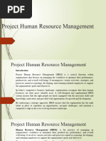 Project Human Resource Management